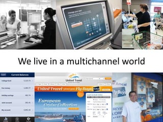 We live in a multichannel world
 