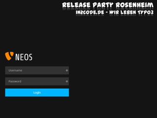 Release Party Rosenheim
in2code.de – Wir leben TYPO3
Wir leben TYPO3

Wir leben TYPO3

in2code.de

 
