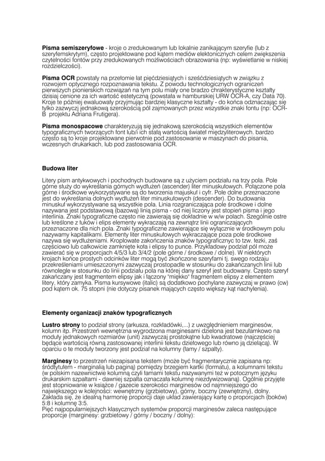 Wstęp do typografii | PDF | Desktop Publishing | Computer Software and