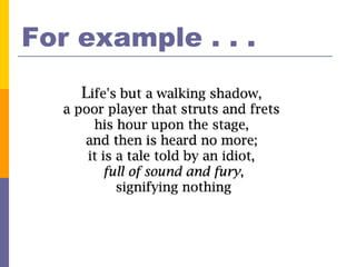 Typographic basics | PPTX