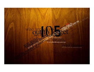 Typographic examples