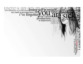 Typographic examples