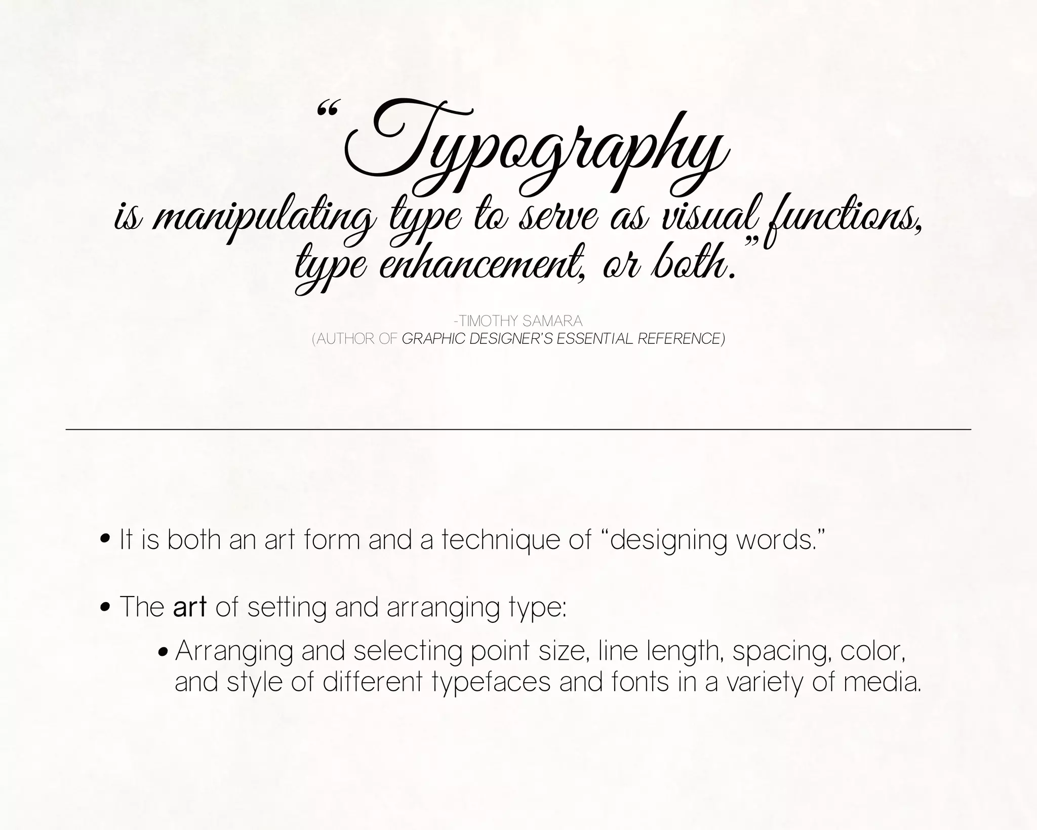 Typography 101: The Basics | PDF