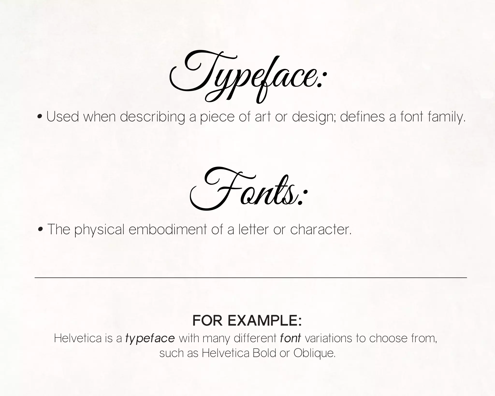 Typography 101: The Basics | PDF