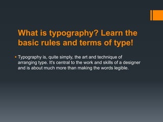 Typography | PPT