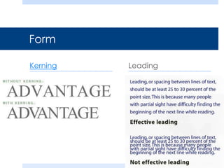 Form
Kerning Leading
 