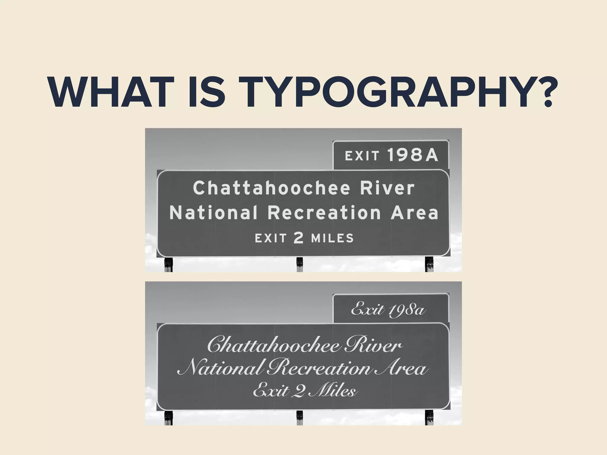 WHAT IS TYPOGRAPHY?
 