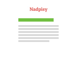 Nadpisy
 