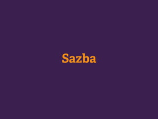 Sazba
 