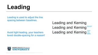 Key Leading Form Typography | PPTX