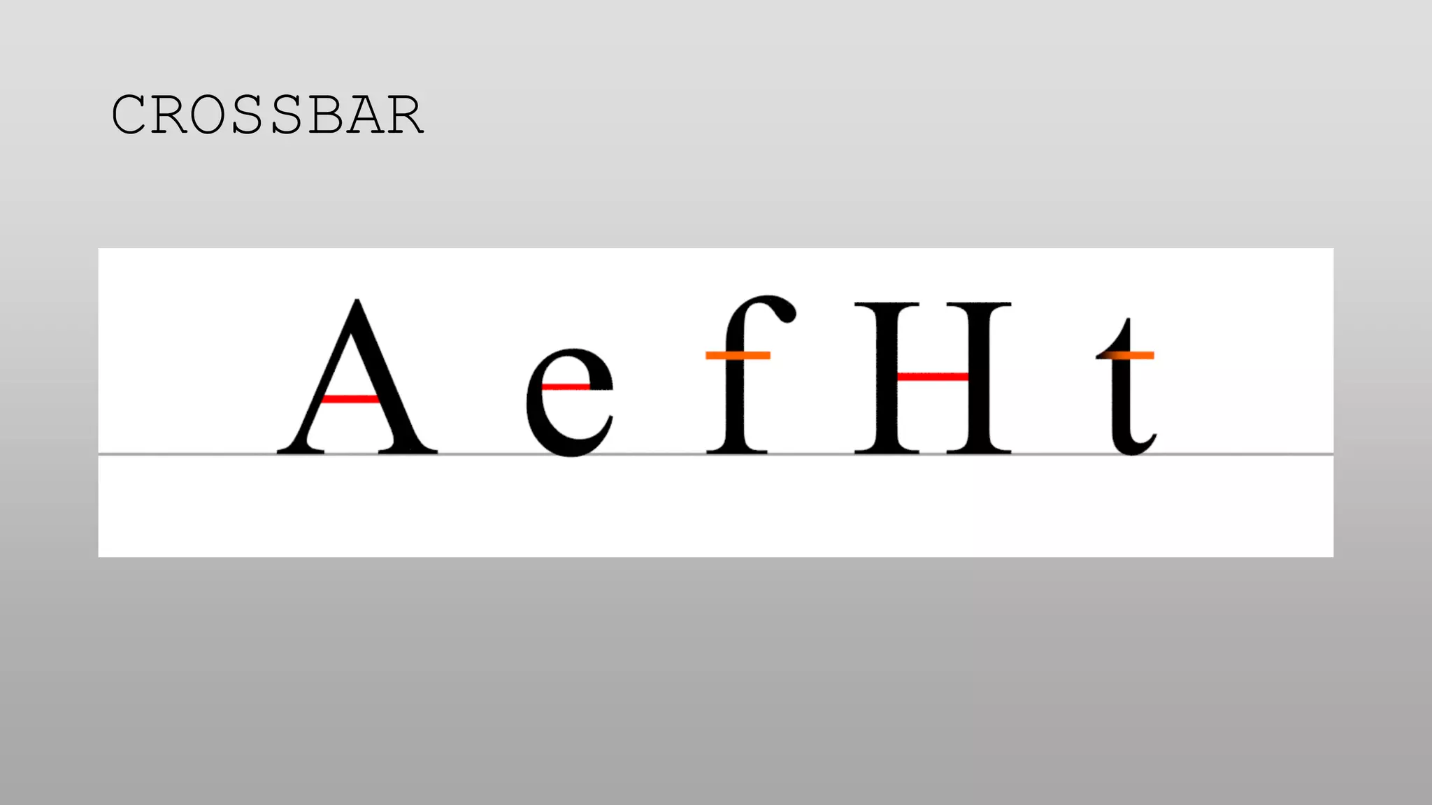 CROSSBAR
 
