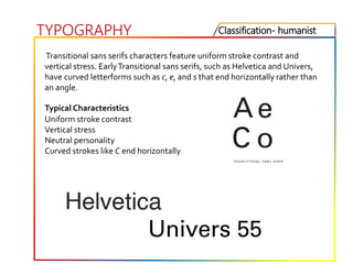Transitional Characters Typography | PPTX