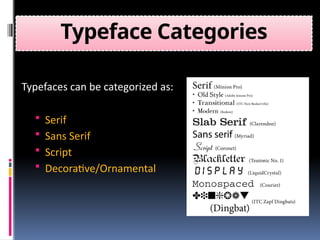 Typography-Basics knowledge of applied arts in typography | PPTX