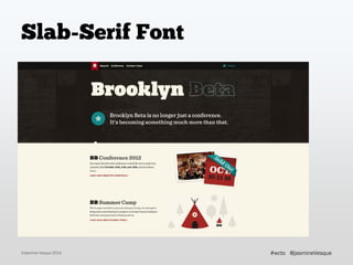 Typography in Web Design (WordCamp Toronto 2014)