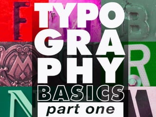 Typography Essentials: Part 1
