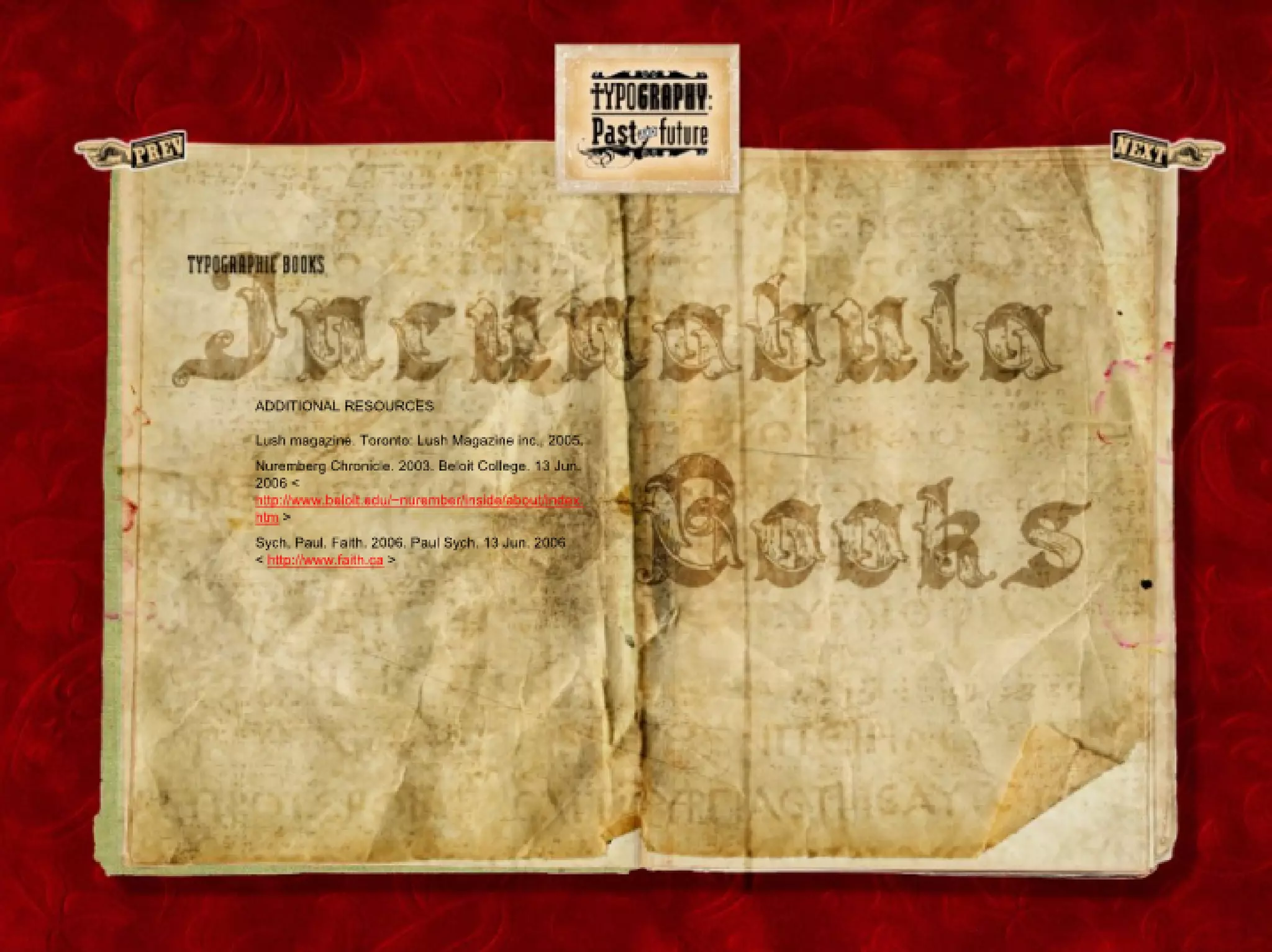 Typography: Past & Future