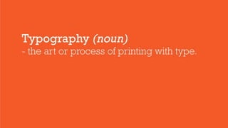 Typography 101 | PPTX