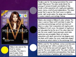 Colour in music magazines