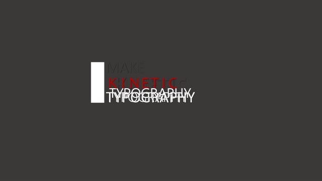 Kinetic Typography Motion Graphics From After Effects To Powerpoint Kinetic Typography In Powerpoint