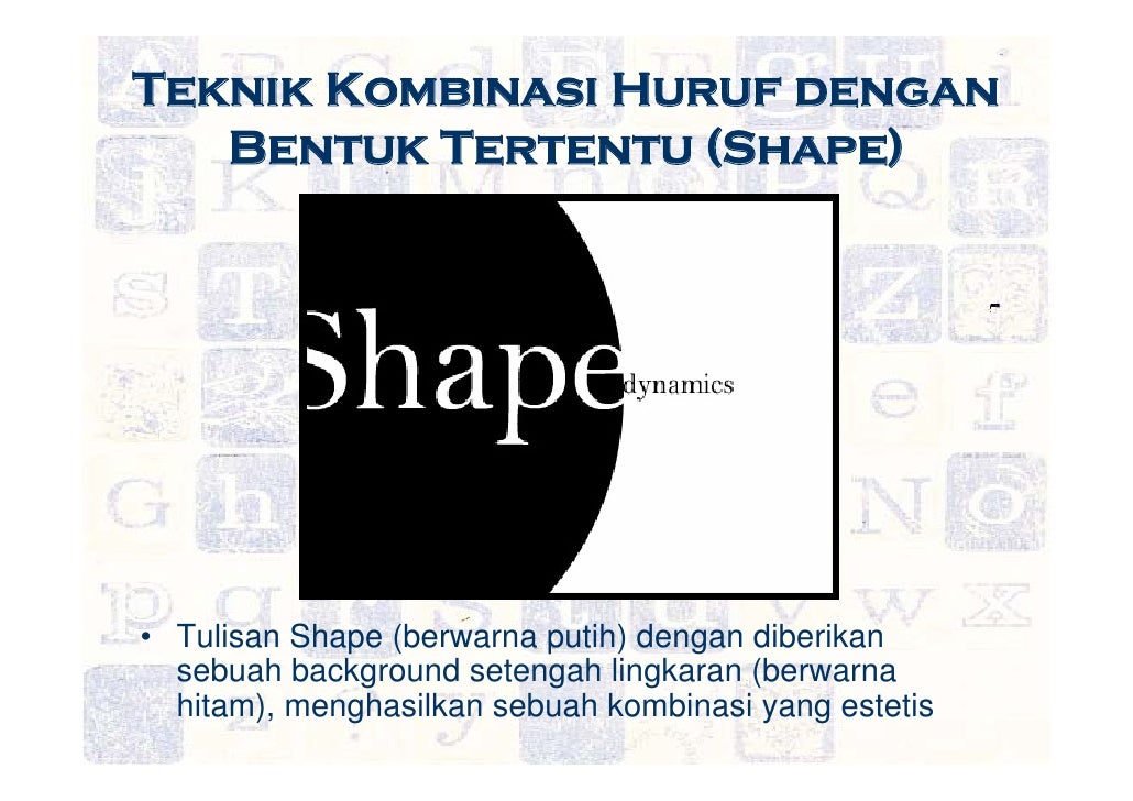 PRINSIP DASAR TIPOGRAFI PADA DESAIN