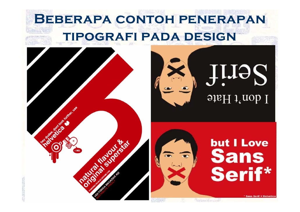 PRINSIP DASAR TIPOGRAFI PADA DESAIN