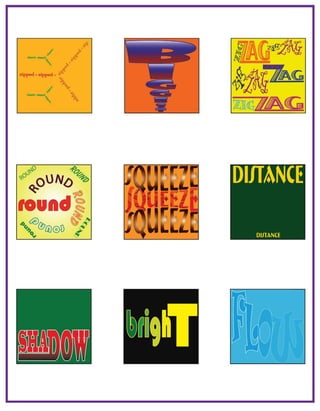 Typography designs