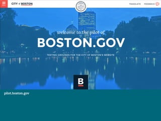 pilot.boston.gov
 