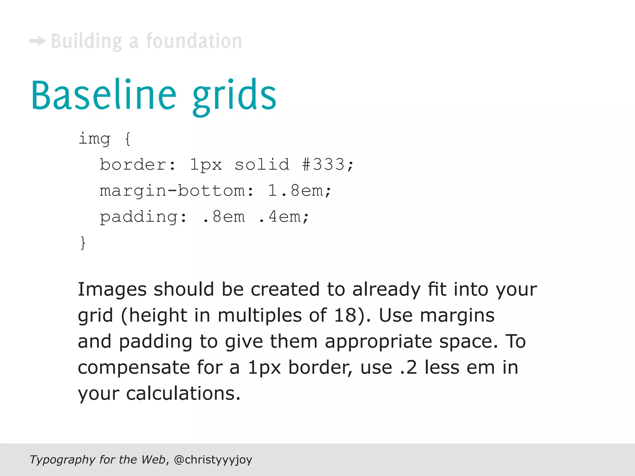 Typography For The Web