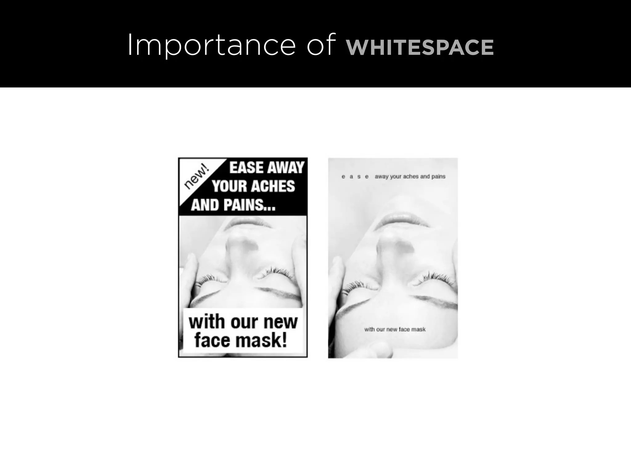 Importance of WHITESPACE
 