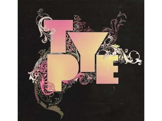 Typography Ppt Pptx