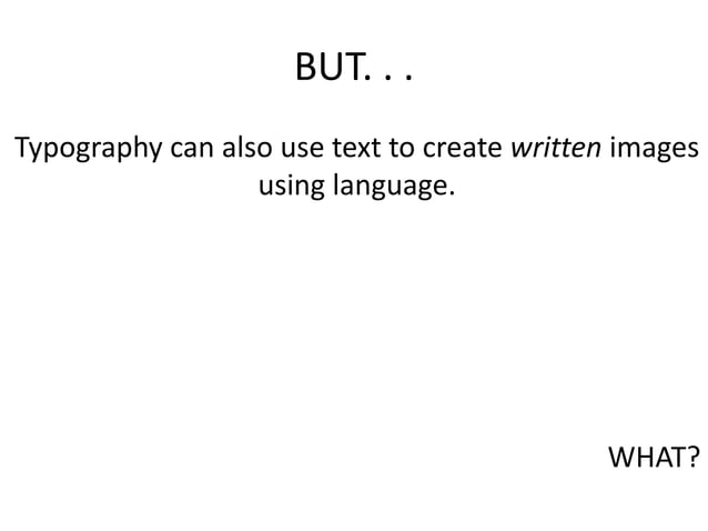 Typography Ppt PPT