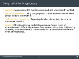Typographic Relativity Examples Introduction to the basics of typography.ppt