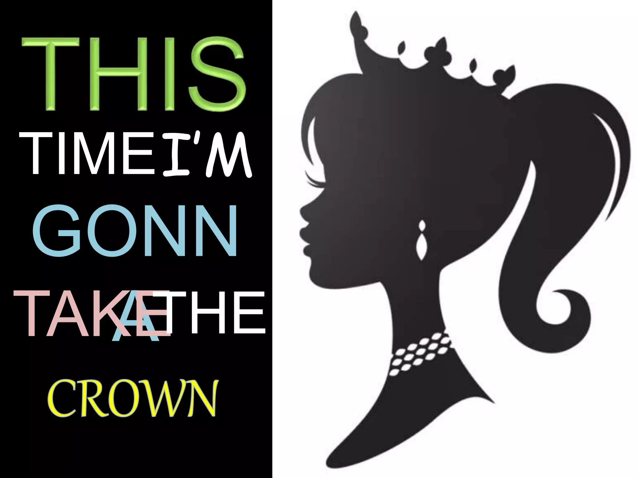 TIMEI’M
GONN
ATAKETHE
 