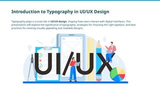 Typography Tips for Stunning UI/UX Design | PPTX