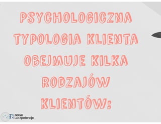 Typologia klienta