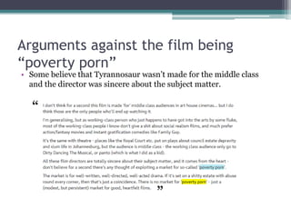 Tyrannosaur- Poverty porn? | PPT
