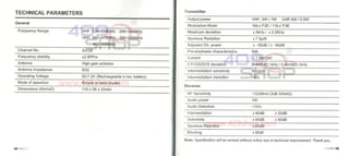 Manual do Usuario Tyt  th f8 VHF