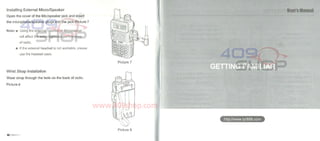 Manual do Usuario Tyt  th f8 VHF