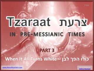 www.AboutMoshiach.com An introduction to
SIGNS of Moshiach
 