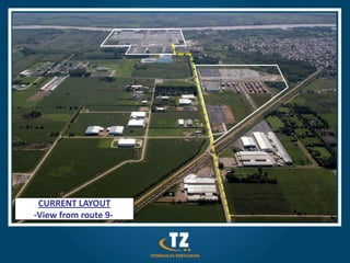 CURRENT LAYOUT
-View from route 9-
 