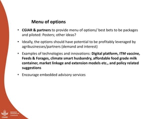 Tanzania Smallholder Dairy Value Chain Research for Development: Proposal for Maziwa Zaidi Phase 2
