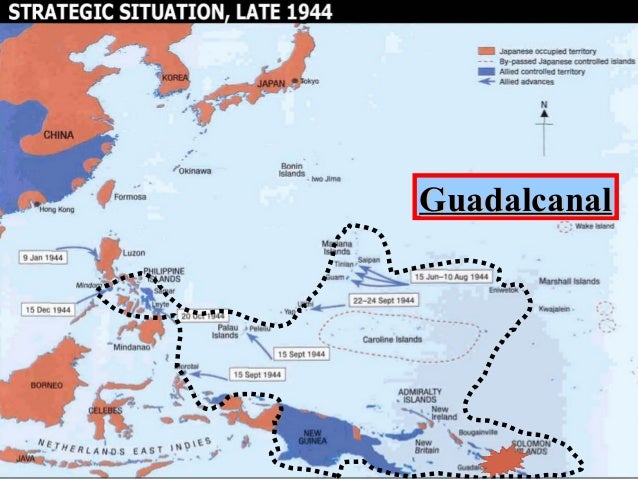 Island Hopping Map Wwii Island Hopping Map Wwii