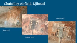 Chabelley Airfield, Djibouti
April 2013
October 2013
March 2015
 