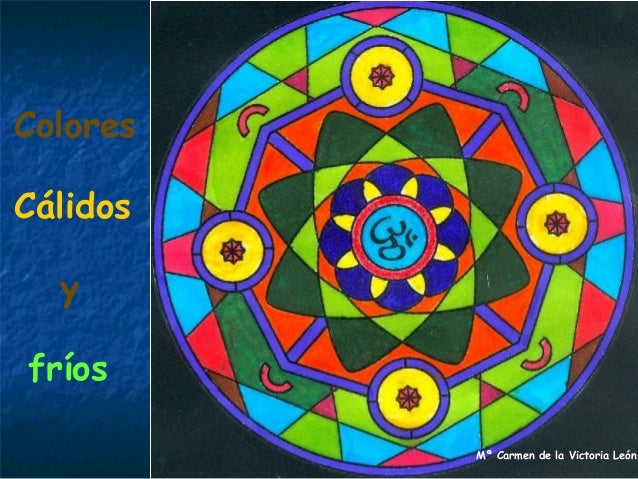 U D De Plástica Mandalas Colores Cálidos Y Fríos