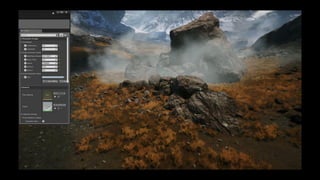 ファンタジー背景グラフィック制作事例（UE4 Environment Art Dive）