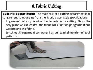 U 1 introduction to garment industry | PPTX