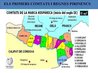 ELS PRIMERS COMTATS I REGNES PIRINENCS
 