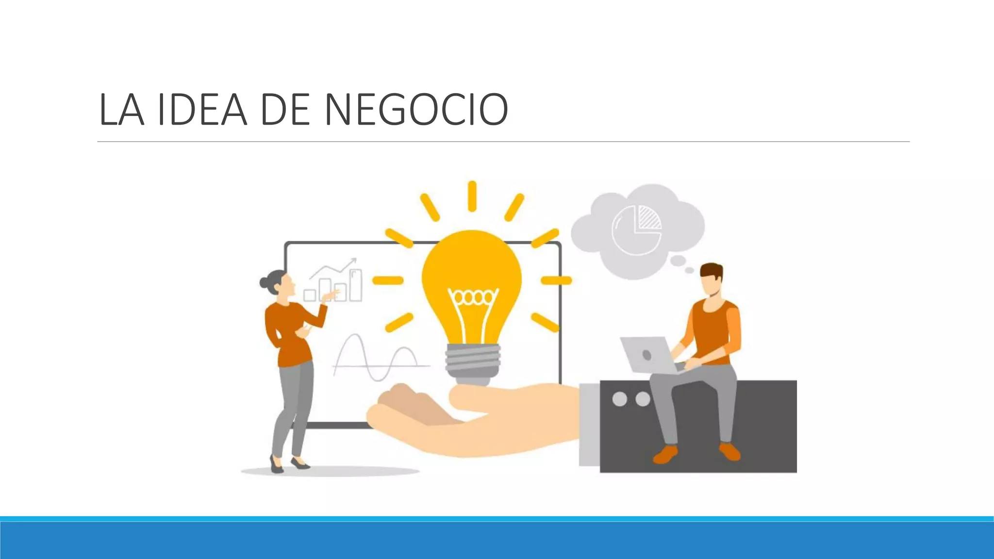 LA IDEA DE NEGOCIO
 