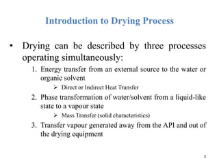 Drying and mixing | PPTX
