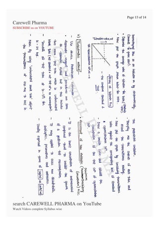 Page 13 of 14
Carewell Pharma
SUBSCRIBE us on YOUTUBE
turahimvolutd
3
5
'i
search CAREWELL PHARMA on YouTube
Watch Videos complete Syllabus wise
 